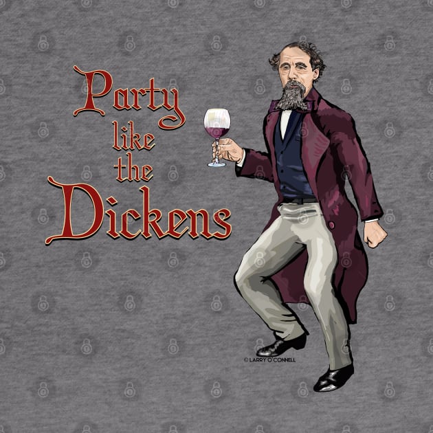 Party Like The Dickens- Charles Dickens by FanboyMuseum